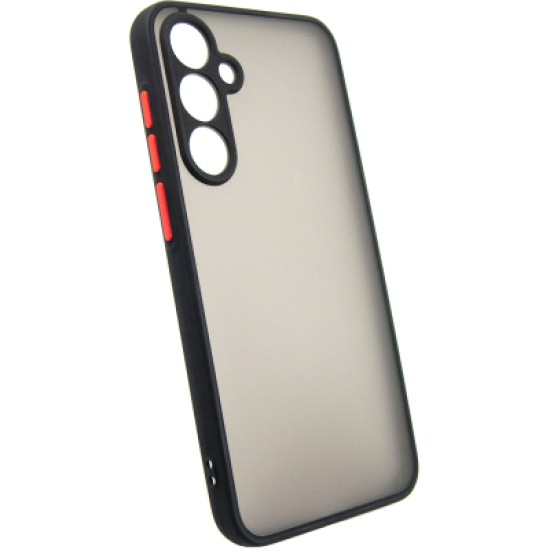 Чохол до мобільного телефона Dengos Matte Samsung Galaxy S23 FE (black) (DG-TPU-MATT-131) Чохол до мобільного телефона Dengos Matte Samsung Galaxy S23 FE (black) (DG-TPU-MATT-131)