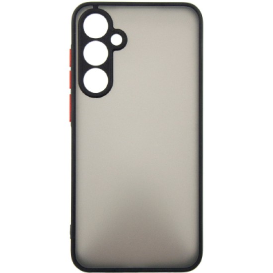 Чохол до мобільного телефона Dengos Matte Samsung Galaxy S23 FE (black) (DG-TPU-MATT-131) Чохол до мобільного телефона Dengos Matte Samsung Galaxy S23 FE (black) (DG-TPU-MATT-131)