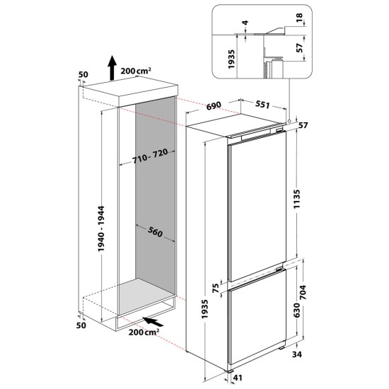 Холодильник Whirlpool WHSP70T121 Холодильник Whirlpool WHSP70T121