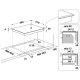 Варочна поверхня Whirlpool WFS5060CPBF Варочна поверхня Whirlpool WFS5060CPBF