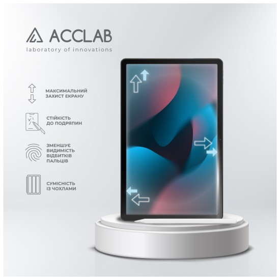 Скло захисне ACCLAB Full Glue Lenovo Tab M10 Plus 3rd/TB-125F 10.6'' (1283126578038) Скло захисне ACCLAB Full Glue Lenovo Tab M10 Plus 3rd/TB-125F 10.6'' (1283126578038)