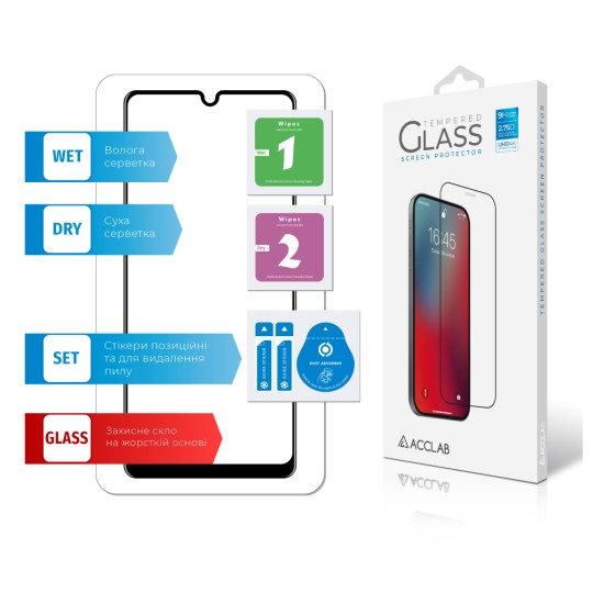 Скло захисне ACCLAB Full Glue Samsung A31 (1283126508578) Скло захисне ACCLAB Full Glue Samsung A31 (1283126508578)