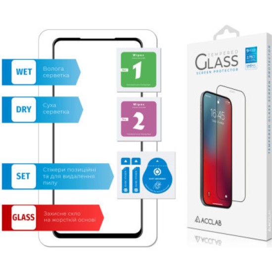 Скло захисне ACCLAB Full Glue Xiaomi Redmi Note 10 Pro (1283126511240) Скло захисне ACCLAB Full Glue Xiaomi Redmi Note 10 Pro (1283126511240)