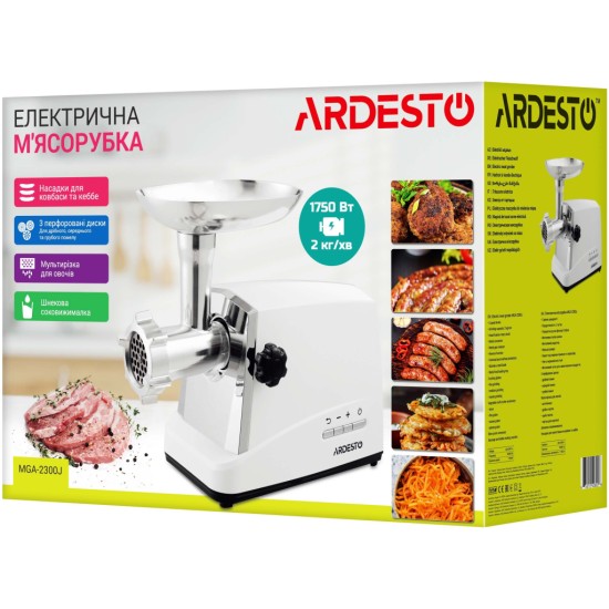 М'ясорубка Ardesto MGA-2300J М'ясорубка Ardesto MGA-2300J