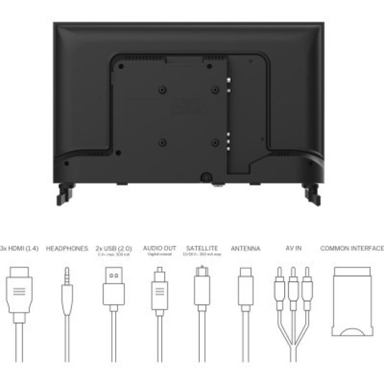 Телевізор THOMSON 24HD2S13 Телевізор THOMSON 24HD2S13