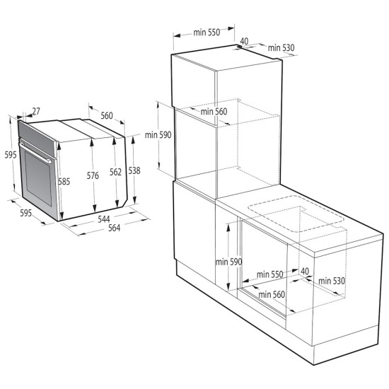 Духовой шкаф Gorenje BPS6737E02B Духовой шкаф Gorenje BPS6737E02B