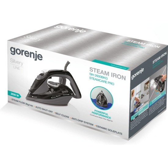 Праска Gorenje SIH2600BKG Праска Gorenje SIH2600BKG
