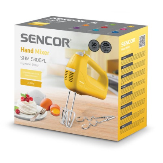 Міксер Sencor SHM5406YL Міксер Sencor SHM5406YL