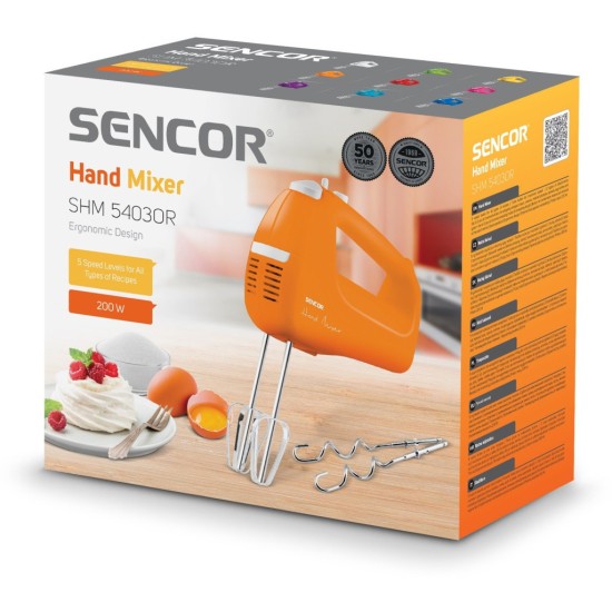 Міксер Sencor SHM5403OR Міксер Sencor SHM5403OR