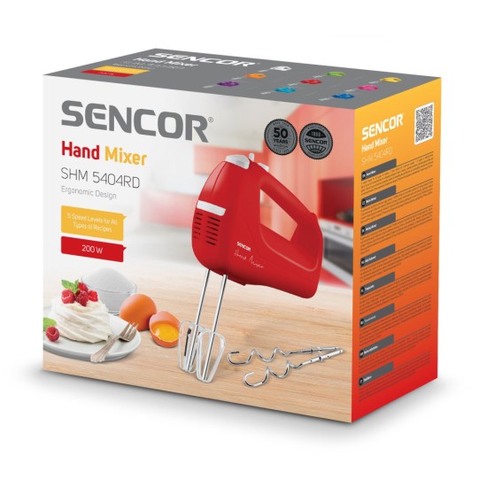 Міксер Sencor SHM5404RD Міксер Sencor SHM5404RD
