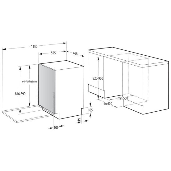 Посудомоечная машина Gorenje GV693C61AD Посудомоечная машина Gorenje GV693C61AD