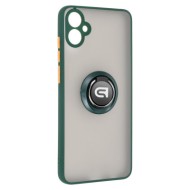 Чехол для мобильного телефона Armorstandart Frosted Matte Ring Samsung A05 (A055) Dark Green (ARM72761)