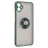 Чехол для мобильного телефона Armorstandart Frosted Matte Ring Samsung A05 (A055) Dark Green (ARM72761)