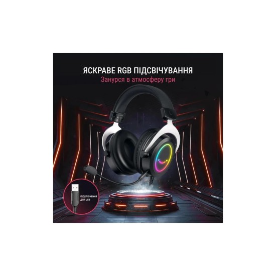 Навушники Fifine H3 RGB Black (H3) Навушники Fifine H3 RGB Black (H3)