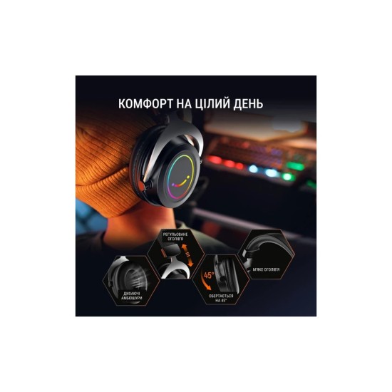 Навушники Fifine H3 RGB Black (H3) Навушники Fifine H3 RGB Black (H3)