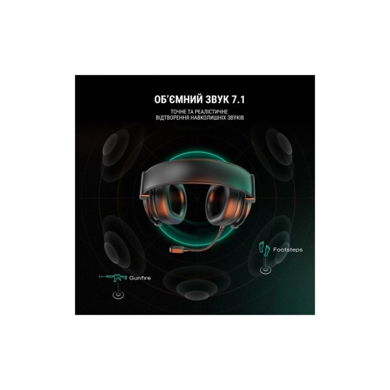 Навушники Fifine H6 RGB 7.1 Black (H6) Навушники Fifine H6 RGB 7.1 Black (H6)