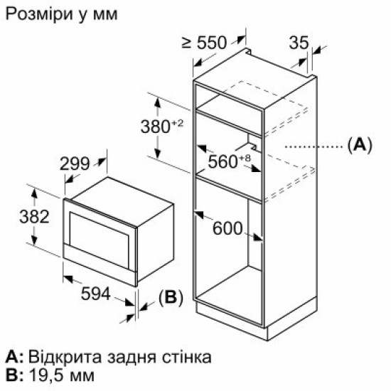 Мікрохвильова піч Siemens BF722L1W1 Мікрохвильова піч Siemens BF722L1W1