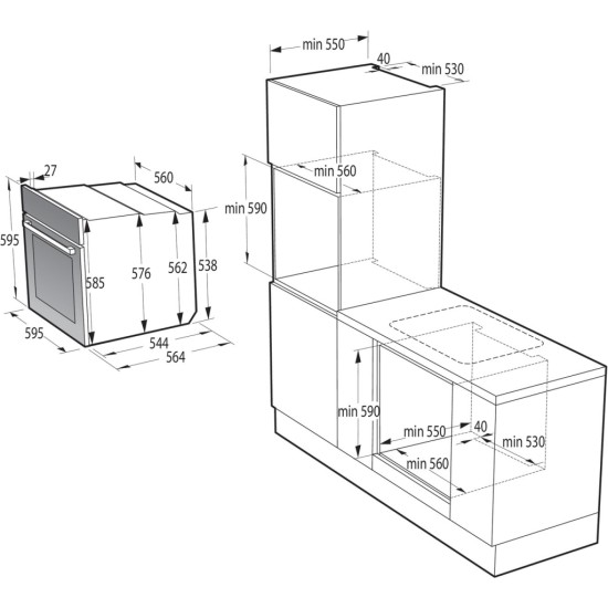 Духова шафа Gorenje BO6735E02X Духова шафа Gorenje BO6735E02X