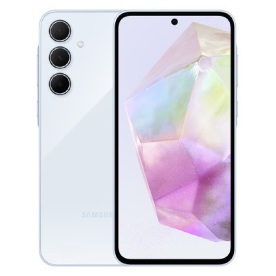 Мобильный телефон Samsung Galaxy A35 5G 8/256Gb Awesome Iceblue (SM-A356BLBGEUC) Мобильный телефон Samsung Galaxy A35 5G 8/256Gb Awesome Iceblue (SM-A356BLBGEUC)