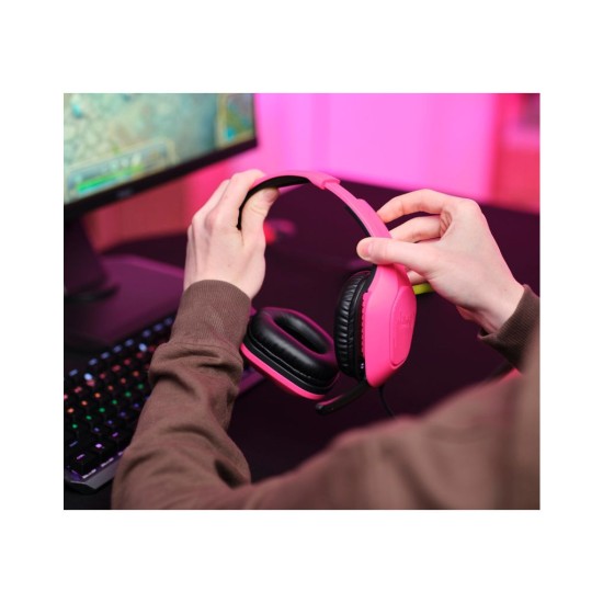 Наушники Trust GXT 415 Zirox 3.5мм Pink (24992) Наушники Trust GXT 415 Zirox 3.5мм Pink (24992)