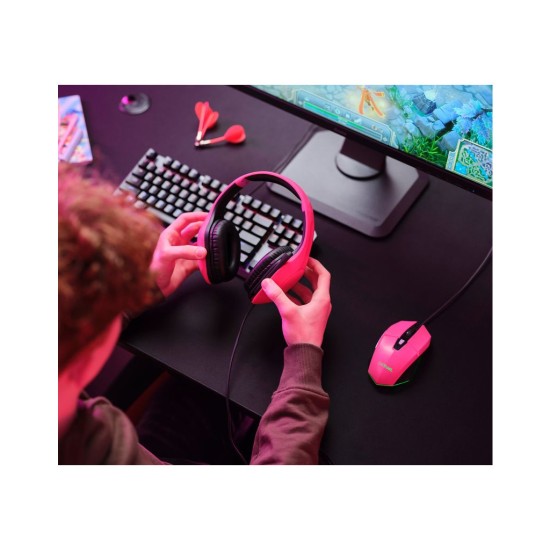 Наушники Trust GXT 415 Zirox 3.5мм Pink (24992) Наушники Trust GXT 415 Zirox 3.5мм Pink (24992)