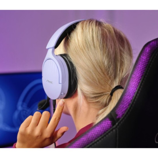 Навушники Trust GXT 489 Fayzo 3.5мм Purple (25301) Навушники Trust GXT 489 Fayzo 3.5мм Purple (25301)