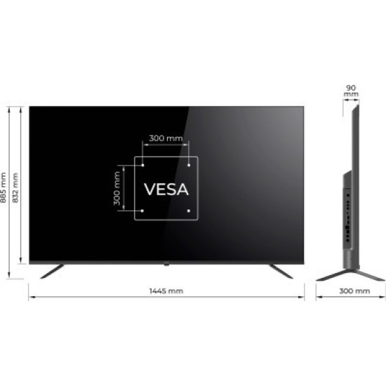 Телевізор Kivi 65U730QB Телевізор Kivi 65U730QB