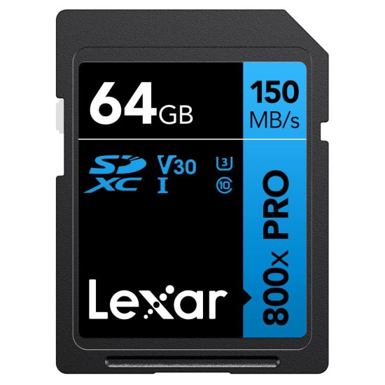 Карта пам'яті Lexar 64GB SDXC class 10 UHS-I (LSD0800P064G-BNNNG) Карта пам'яті Lexar 64GB SDXC class 10 UHS-I (LSD0800P064G-BNNNG)