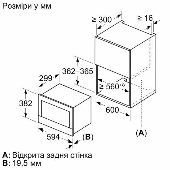 Мікрохвильова піч Bosch BFL7221W1 Мікрохвильова піч Bosch BFL7221W1