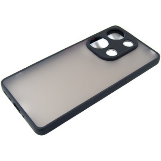 Чохол до мобільного телефона Dengos Matte Xiaomi Redmi Note 13 Pro 4G (black) (DG-TPU-MATT-141) Чохол до мобільного телефона Dengos Matte Xiaomi Redmi Note 13 Pro 4G (black) (DG-TPU-MATT-141)