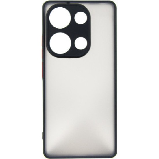 Чохол до мобільного телефона Dengos Matte Xiaomi Redmi Note 13 Pro 4G (black) (DG-TPU-MATT-141) Чохол до мобільного телефона Dengos Matte Xiaomi Redmi Note 13 Pro 4G (black) (DG-TPU-MATT-141)