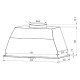 Витяжка кухонна Grunhelm GVC 020 W Витяжка кухонна Grunhelm GVC 020 W