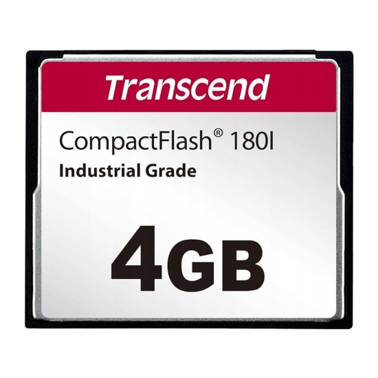 Карта пам'яті Transcend 4GB Compact Flash (TS4GCF180I) Карта пам'яті Transcend 4GB Compact Flash (TS4GCF180I)