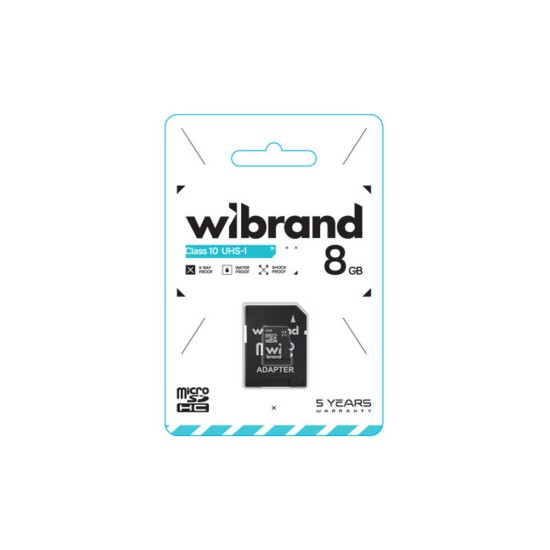 Карта памяти Wibrand 8GB microSD class 10 (WICDHC10/8GB-A) Карта памяти Wibrand 8GB microSD class 10 (WICDHC10/8GB-A)