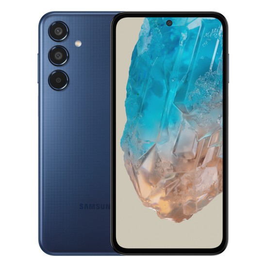 Мобільний телефон Samsung Galaxy M35 5G 6/128GB Dark Blue (SM-M356BDBBEUC) Мобільний телефон Samsung Galaxy M35 5G 6/128GB Dark Blue (SM-M356BDBBEUC)