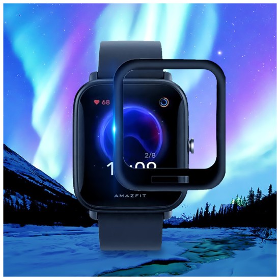 Плівка захисна BeCover Amazfit Bip U Pro Black (706054) Плівка захисна BeCover Amazfit Bip U Pro Black (706054)