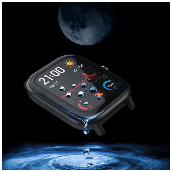 Плівка захисна BeCover Amazfit Bip U Pro Black (706054) Плівка захисна BeCover Amazfit Bip U Pro Black (706054)