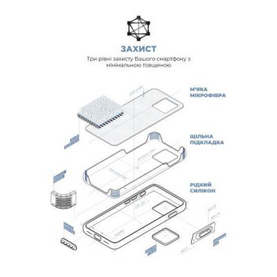 Чехол для мобильного телефона Armorstandart ICON2 MagSafe Apple iPhone 15 Light Blue (ARM77012) Чехол для мобильного телефона Armorstandart ICON2 MagSafe Apple iPhone 15 Light Blue (ARM77012)
