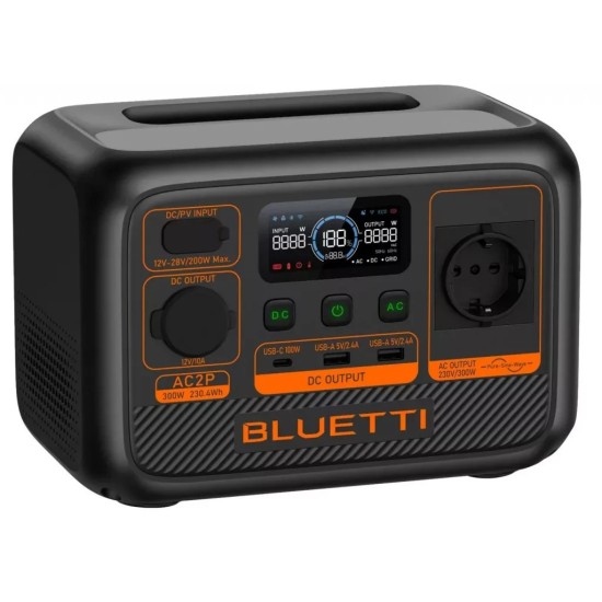 Зарядная станция BLUETTI AC2P 300W (AC2P) Зарядная станция BLUETTI AC2P 300W (AC2P)