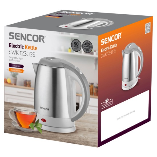 Електрочайник Sencor SWK1230SS Електрочайник Sencor SWK1230SS