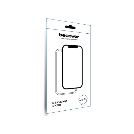 Скло захисне BeCover Honor X6a 10D Black (711333) Скло захисне BeCover Honor X6a 10D Black (711333)