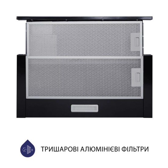 Вытяжка кухонная Minola HTL 6614 BL 1000 LED (HTL6614BL1000LED) Вытяжка кухонная Minola HTL 6614 BL 1000 LED (HTL6614BL1000LED)