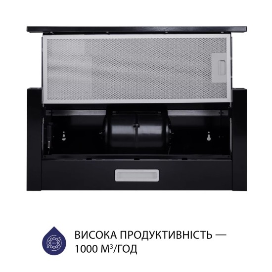 Вытяжка кухонная Minola HTL 6614 BL 1000 LED (HTL6614BL1000LED) Вытяжка кухонная Minola HTL 6614 BL 1000 LED (HTL6614BL1000LED)