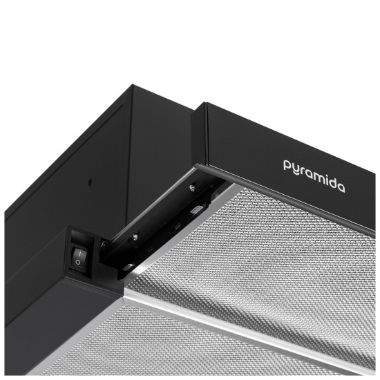 Витяжка кухонна Pyramida TX 60 (750) R BL Витяжка кухонна Pyramida TX 60 (750) R BL