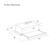 Витяжка кухонна Pyramida TX 60 (750) R BL Витяжка кухонна Pyramida TX 60 (750) R BL