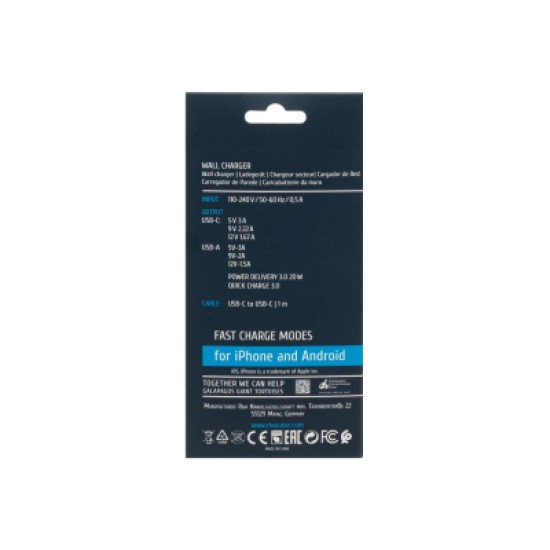 Зарядное устройство RivaCase 2хUSB-А + Type-C PD 20W+QC3.0 кабель Type-C white (PS4102 WD4 (White)) Зарядное устройство RivaCase 2хUSB-А + Type-C PD 20W+QC3.0 кабель Type-C white (PS4102 WD4 (White))