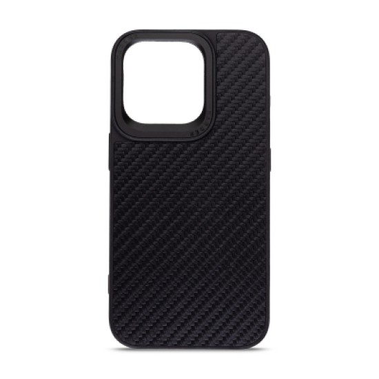 Чохол до мобільного телефона Harder Carbon Pattern Apple iPhone 15 Pro Black (ARM76777) Чохол до мобільного телефона Harder Carbon Pattern Apple iPhone 15 Pro Black (ARM76777)