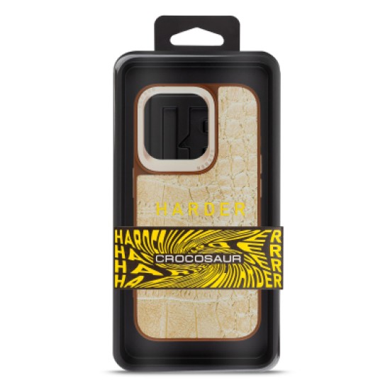 Чохол до мобільного телефона Harder Crocosaur Apple iPhone 14 Pro Beige (ARM76721) Чохол до мобільного телефона Harder Crocosaur Apple iPhone 14 Pro Beige (ARM76721)