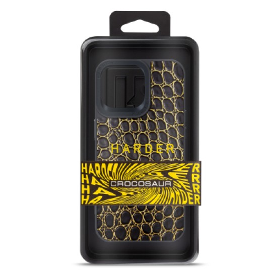 Чохол до мобільного телефона Harder Crocosaur Apple iPhone 14 Pro Max Black (ARM76725) Чохол до мобільного телефона Harder Crocosaur Apple iPhone 14 Pro Max Black (ARM76725)