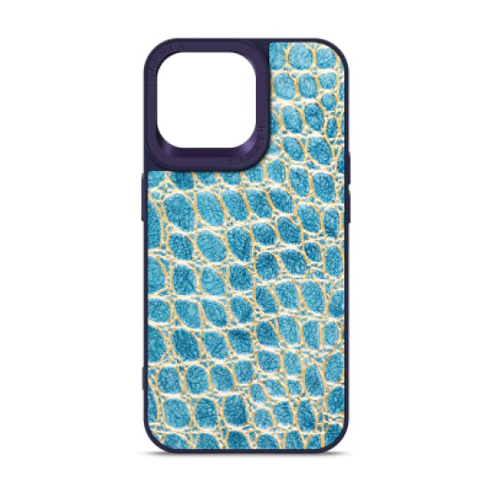 Чохол до мобільного телефона Harder Crocosaur Apple iPhone 14 Pro Max Blue (ARM76730) Чохол до мобільного телефона Harder Crocosaur Apple iPhone 14 Pro Max Blue (ARM76730)